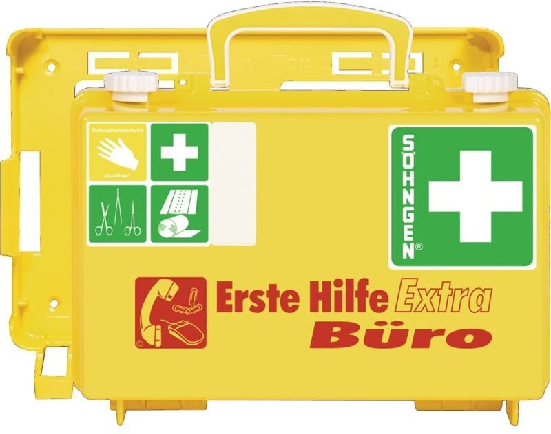Söhngen - 0320126 Erste Hilfe Koffer din 13157 170 x 260 x 110 Leucht-Gelb