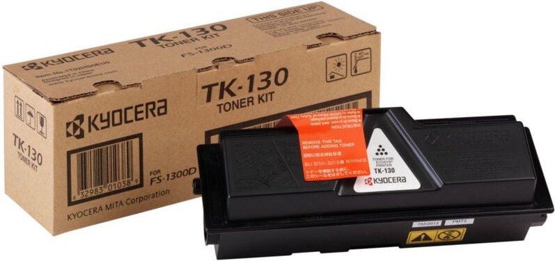 Kyocera Mita Kyocera TK-130 / 1T02HS0EU0 Toner Schwarz für ca. 7.200 Seiten (1T02HS0EU0)