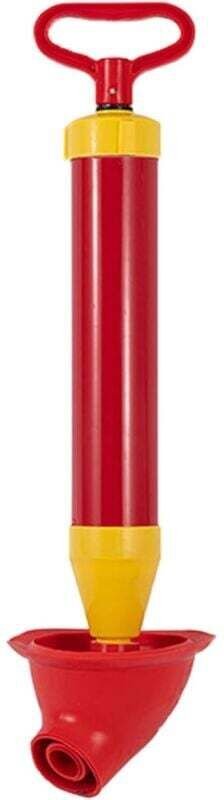 Déboucheur de Toilette à Air Comprimé, Ventouse Deboucheur WC Têtes de Piston et Gonfleur, Débouchage Canalisation Débou...