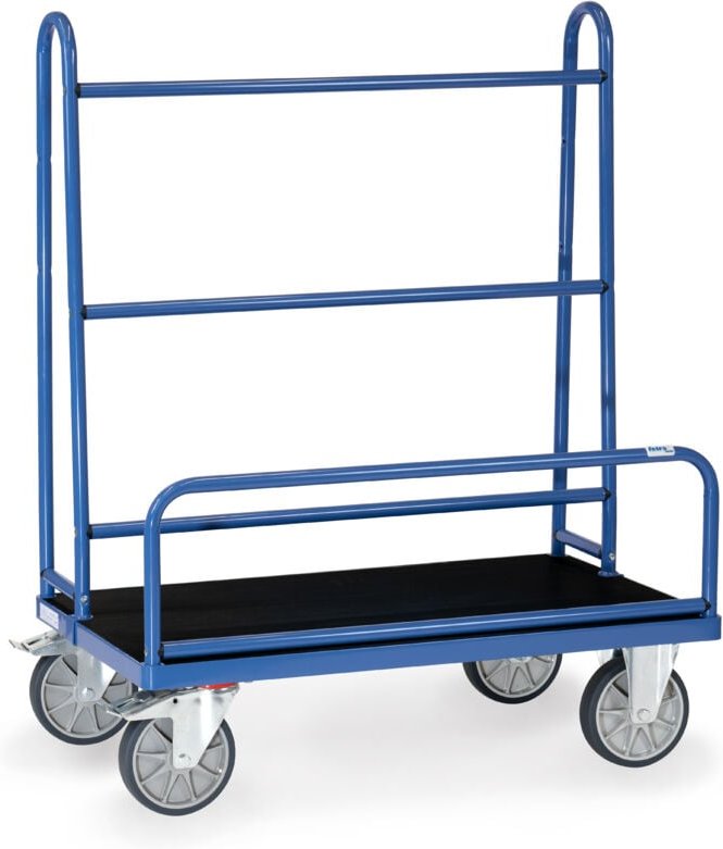 Fetra Plattenwagen mit festen Rohrbügeln 1070x335 mm Ladefläche mit Riefengummi