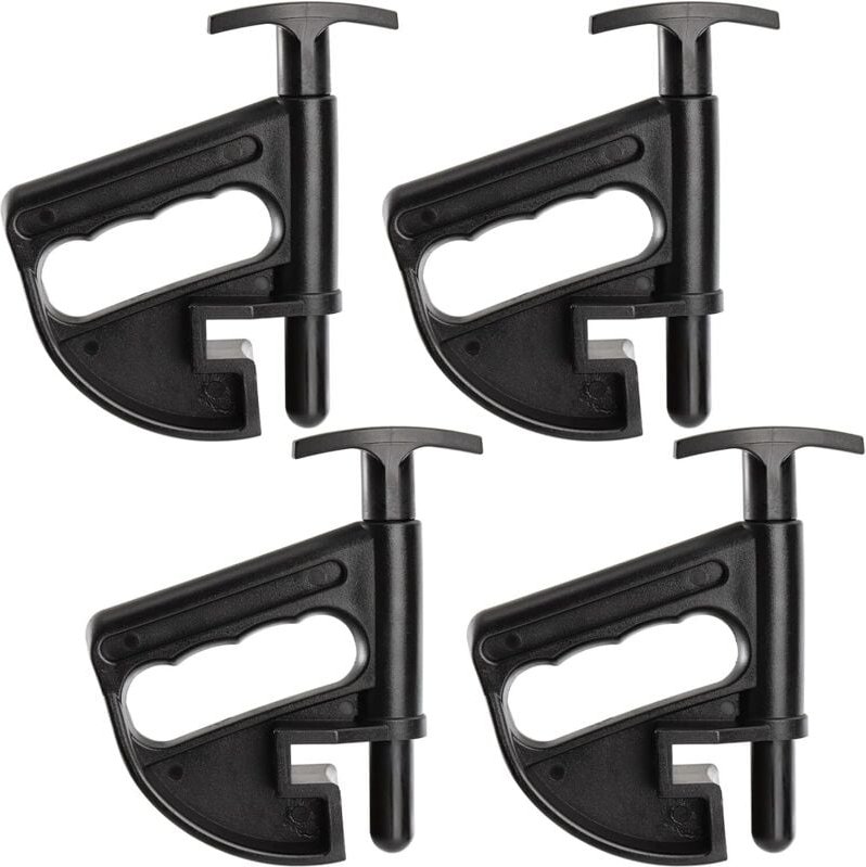 4-teiliges Reifenmontage-Set, Nylon-Reifenklemme, Felgenabzieher, Universal-Felgenschlüssel, Reifenmontagehilfe