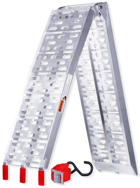 Wolketon ALU Auffahrrampe Verladerampe Verladeschiene Klappbar Motorrad Auto Rampe 1x bis 340kg