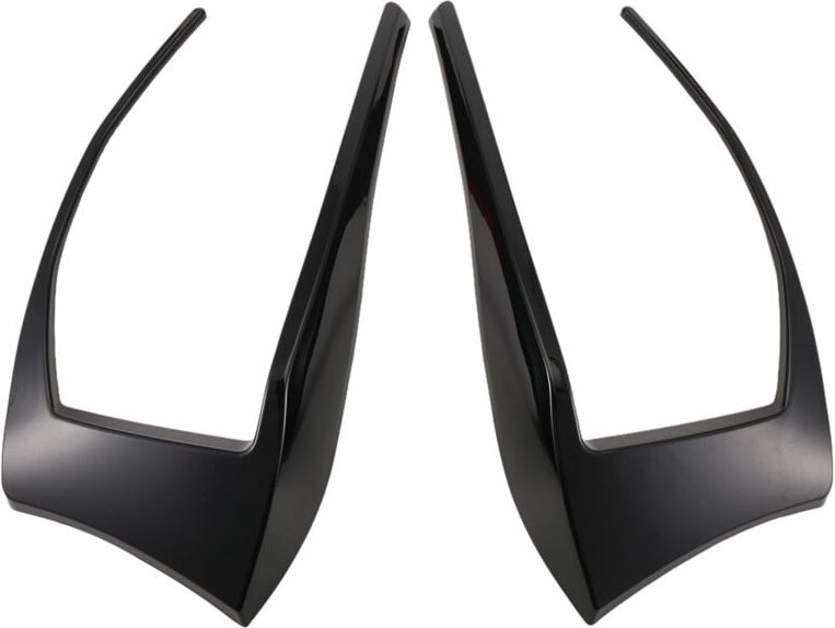 Tlily - Für -Golf 7 MK7 gtd 2012-2015 Heck StoßStange Splitter Canard Scheinwerfer Licht LüFtungs Schlitz Seiten Verklei...