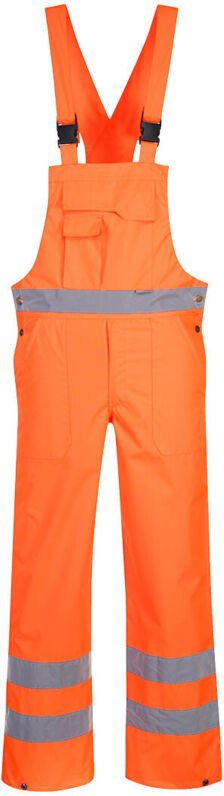 Hochsicht-Trägerhemd, ungefüttert, Farbe: Orange, Größe XXXL - Portwest