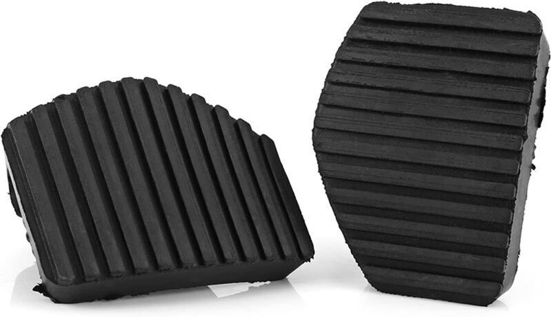 Gummiabdeckung für Kupplungs- und Bremspedal, manuelle Pedalabdeckung für Peugeot/Citroën 1007 207 208 301 C3 C4 C5 C