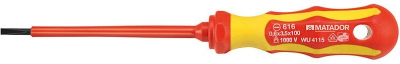Vde Schraubendreher, 2K, Schlitz, 1,2x6,5x150 m