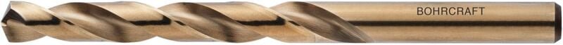 Bohrcraft Metallbohrer Set DIN338RN - Spiralbohrer, HSS Cobalt Bohrer mit Zylinderschaft ø 1,6mm, HSS Co5