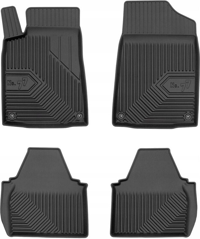 Gummimatten Peugeot 607 1999-2010 Kofferraum 77