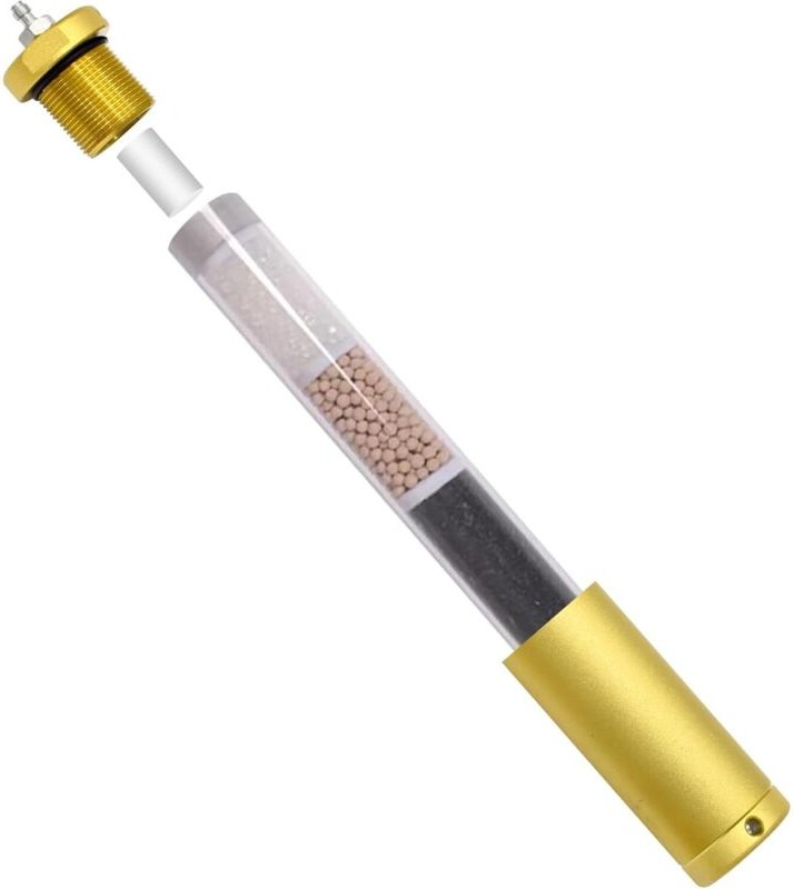 Tauchabscheider 4500Psi PCP-Kompressor Öl-Wasserfilter 300Bar L350mm x OD49mm x ID36mm