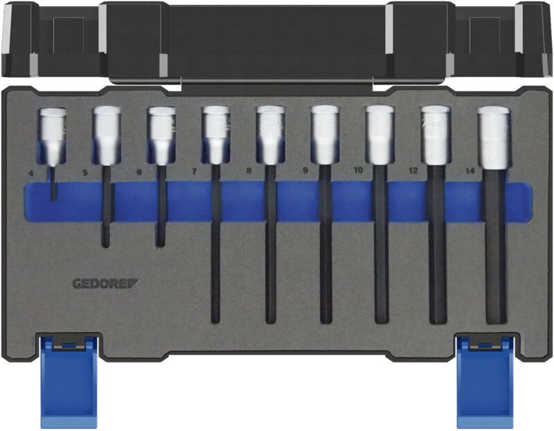 Gedore - Schraubendreher-Satz 1/2' 9-teilig in 19-009, 3014444