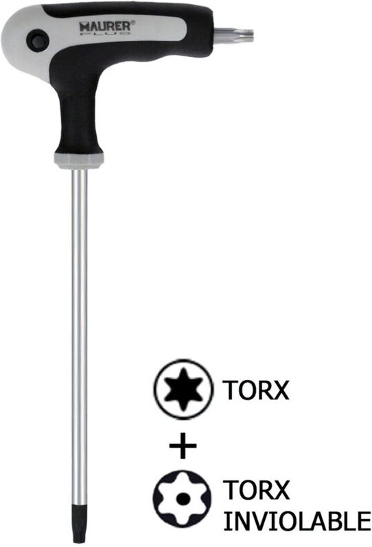 Torx-Schlüssel Maurer mit 'T'-Griff T-09
