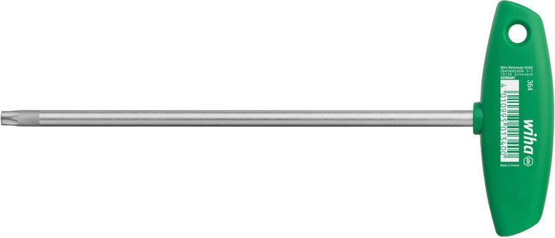 Wiha Stiftschlüssel mit Quergriff TORX® mattverchromt T45 (01343)