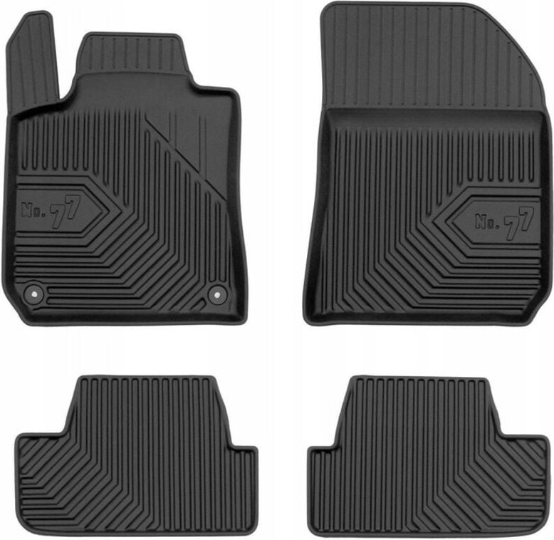 GUMMIMATTEN PEUGEOT 308 2 Schrägheck 2013-2021 DURCH 77