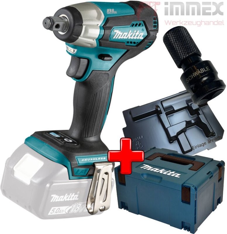 Schlagschrauber 18V lxt 180 Nm 1/2' (nur Maschine) in makpac Makita DTW181ZJ