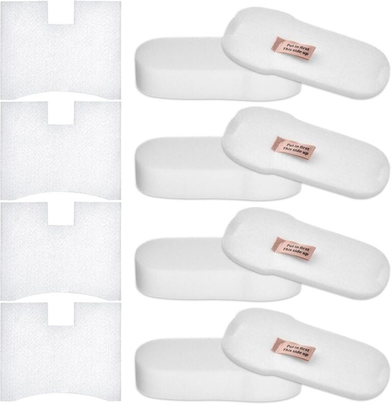 Kompatibel mit den Staubsaugern SHARK HZ2000 und HZ2002 – 4er-Pack