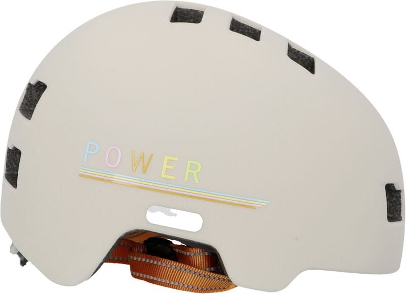 Helm bmx Plus Power s/m weiß Fahrradhelm - Fischer Fahrrad