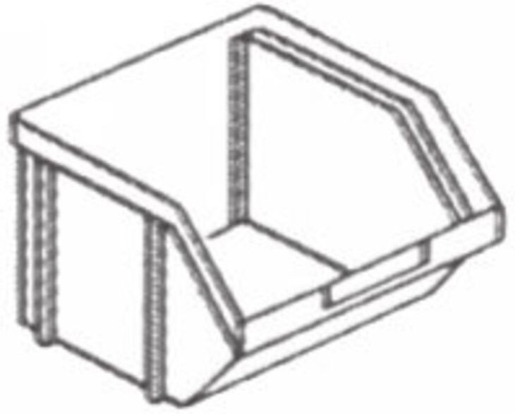 Ablagefach für Wandpaneel 115 x 125 x 75 mm Outifrance