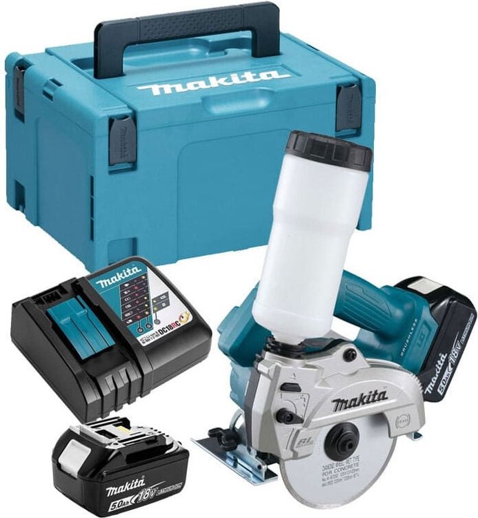 Makita - Diamant-Kreissäge 18V lxt Ø125 mm (2x5,0 Ah) in makpac DCC501RTJ