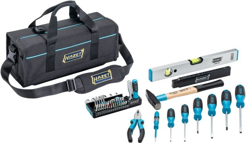 Hazet Universal Werkzeugtasche, klein, mit 51 Werkzeugen, 51-tlg.