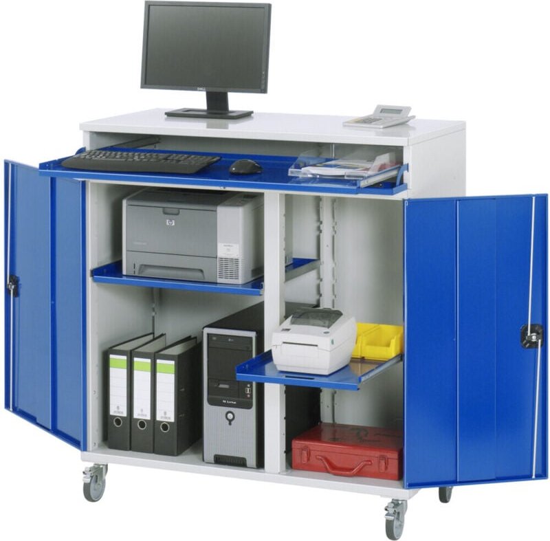 Computer-Schrank - Modell 60 BxTxH 1100x520x1185 mm - RAU