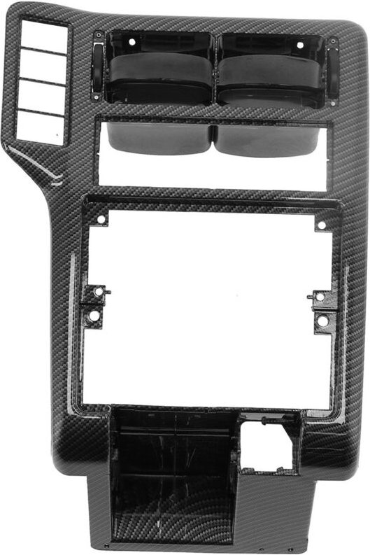 Mittelkonsolengitter, Carbonfaser-Optik, einfach und schnell zu installierender Lüftungsschlitz für das Armaturenbrett m...
