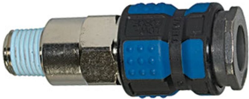 Schnellverschlusskupplung nw 7,8, hoher Durchfluss, r 1/4 ag - Riegler