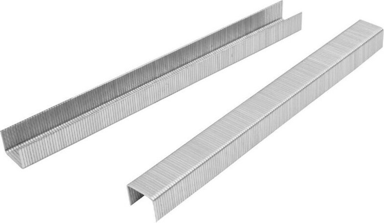 TOLSEN 12,7 mm Klammern, Box mit 10.000 Stück, hochwertiger Stahl, hohe Haltbarkeit