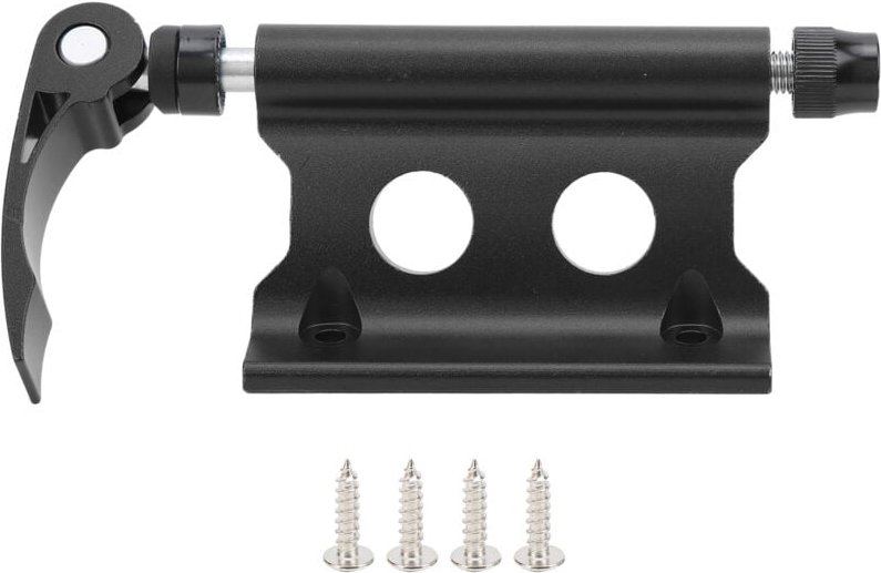 Schnellspann-Fahrradgabelstütze, Vorderradgabelblock, Festklemme, Gepäckträger/Radträger, Schwarz