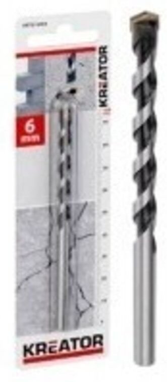 Bohrerschaft Hartmetall Beton ø 6x100mm - Kreator