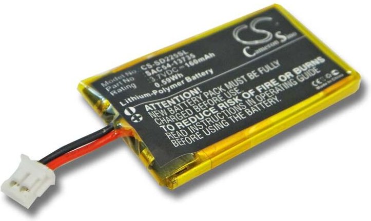 Vhbw - 1x Akku kompatibel mit SportDog SD-825, SD-425X Camo, SD-425XS, SD-575, SD-575E Hundehalsband Hunde-Trainer (160 ...