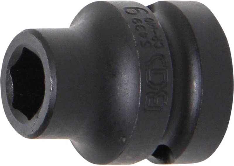 BGS Kraft-Steckschlüssel-Einsatz Sechskant Antrieb Innenvierkant 12,5 (1/2") SW 9 mm - 5439