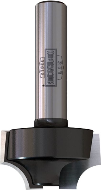 K927-064 Viertelstab-Fraeser Hw Z2 S=8 D=25.4x14.3x46 R=6.3 Dx