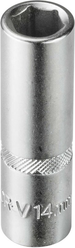 Stecknuss Sechskant 14mm 6 Kant 1/2' lang (cr-v)
