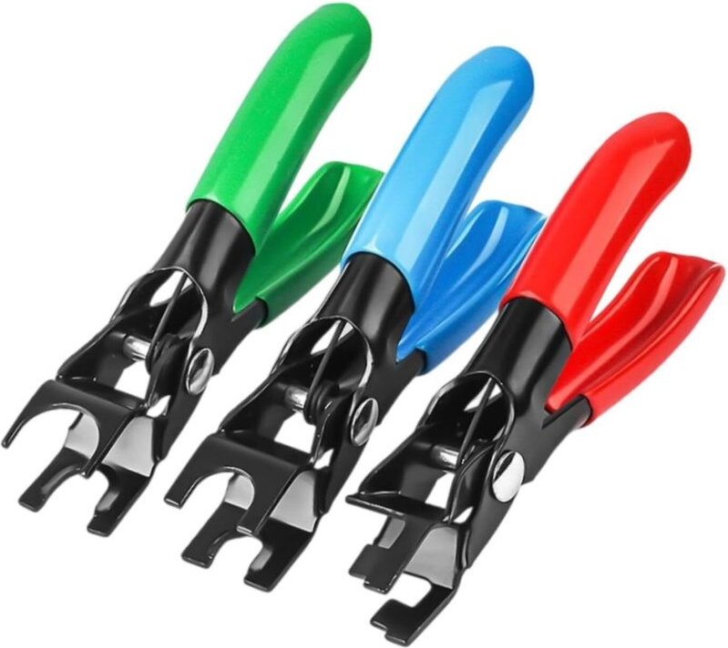 3-teiliges Set aus Kfz-Wasserleitungsklemmen und -schellen, Ölleitungstrennklemmen, Kfz-Leitungswerkzeug, Fahrzeugwartun...