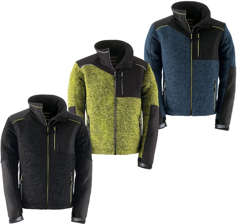 Kapriol Dynamic Fleece Arbeits-Sweatshirt - XXL - Schwarze