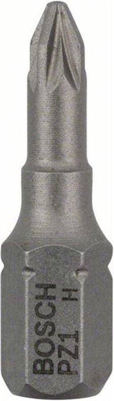 Bosch 25x Schrauberbit Extra-Hart, PZ 1, 25 mm - 2607001556