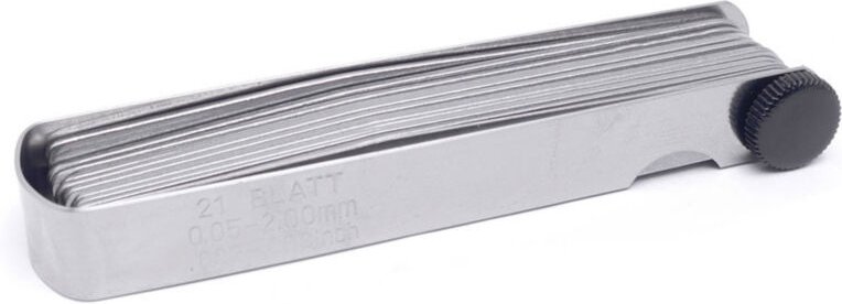 Bernstein Tools for Electronics 7-515 Fühlerlehre 2 mm (max) Anzahl Blätter: 21