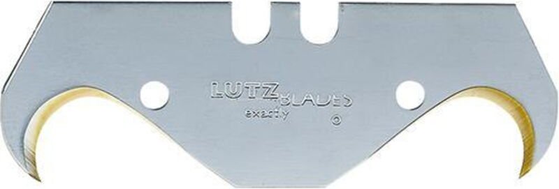 Hakenklinge a 10 St. 60 x18,7x0,65mm tin Lutz