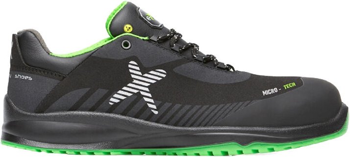 Rebel S3 esd src Sicherheitshalbschuhe - 38 eu - Schwarze - Exena