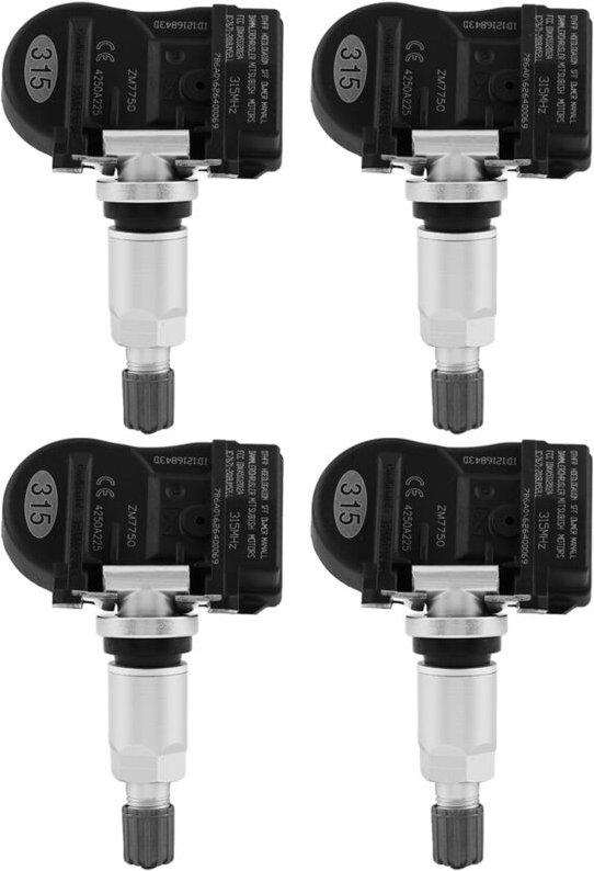 TPMS-Reifendrucksensor (4 Stück) für PKW Outlander 56053030AC – Präzise Kompatibilität, einfache Installation, Überwachu...
