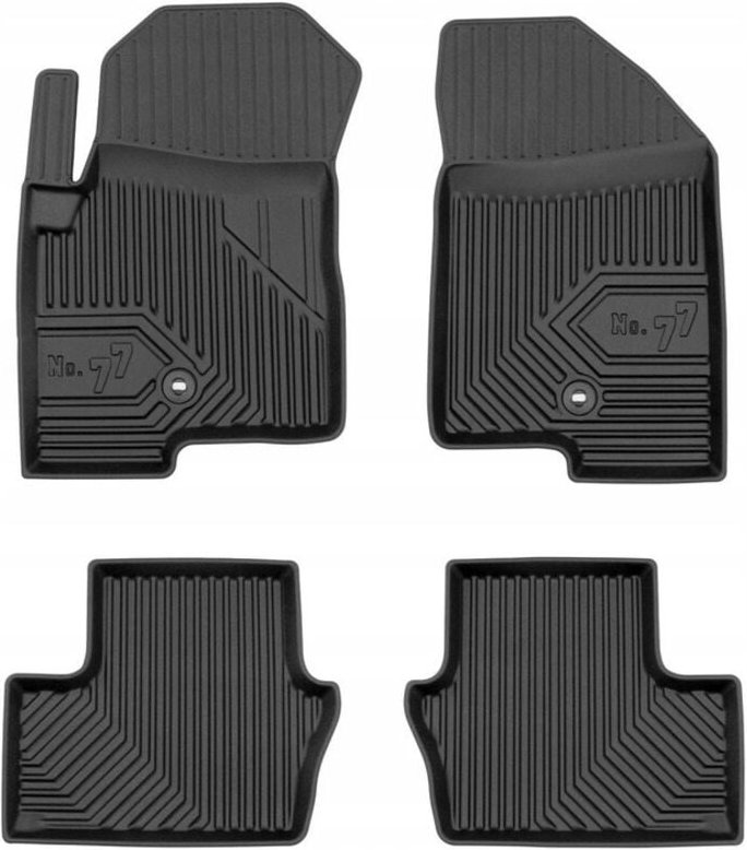 Gummimatten Jeep Compass 1 2006-2016 Kofferraum 77