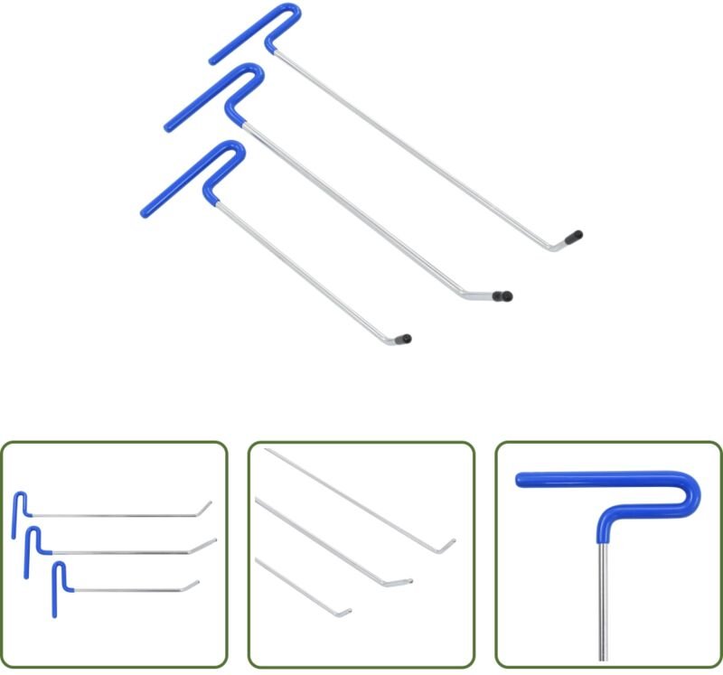 Ausbeulwerkzeug - 3-tlg. Ausbeulwerkzeug-Set