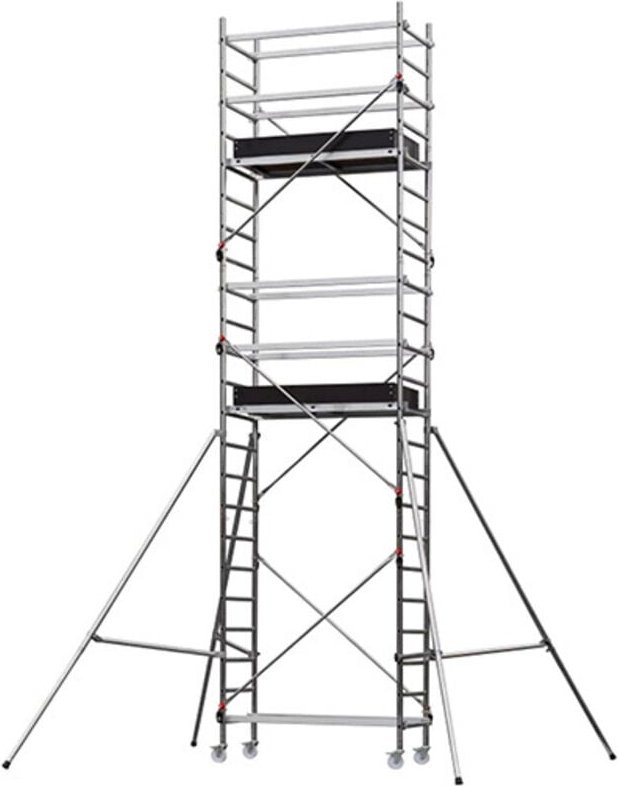 Rollgerüst 2 Plattform - Max. Arbeitshöhe 6.90m - 603715