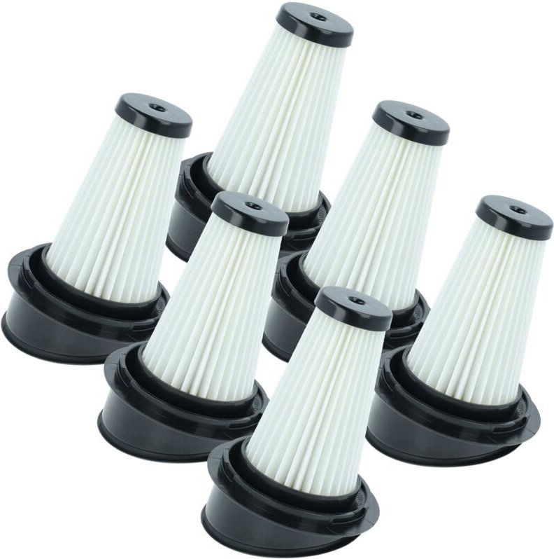 vhbw 6x Staubsaugerfilter kompatibel mit Beko 8817123200, 8912753200, 8813013200, 8816823200, 8816891200 Staubsauger - H...