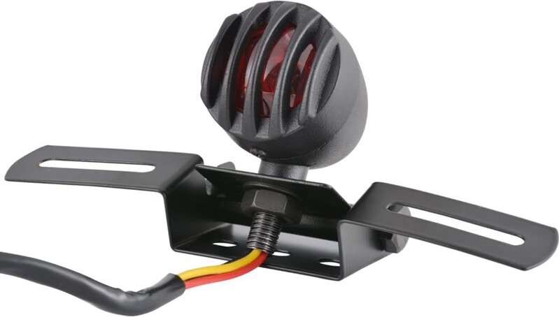 x 12V 10W Motorrad-Rücklicht für Chopper, Bobber, Cafe Racer, Harley, Stahlgehäuse