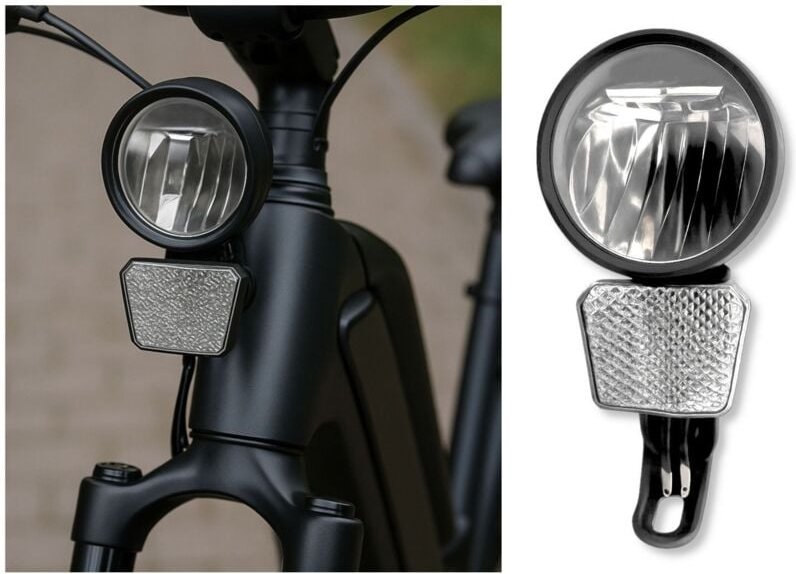 Fahrrad-Scheinwerfer 49002, Premium, E-Bike, 90 lux, 6...48 v - Filmer