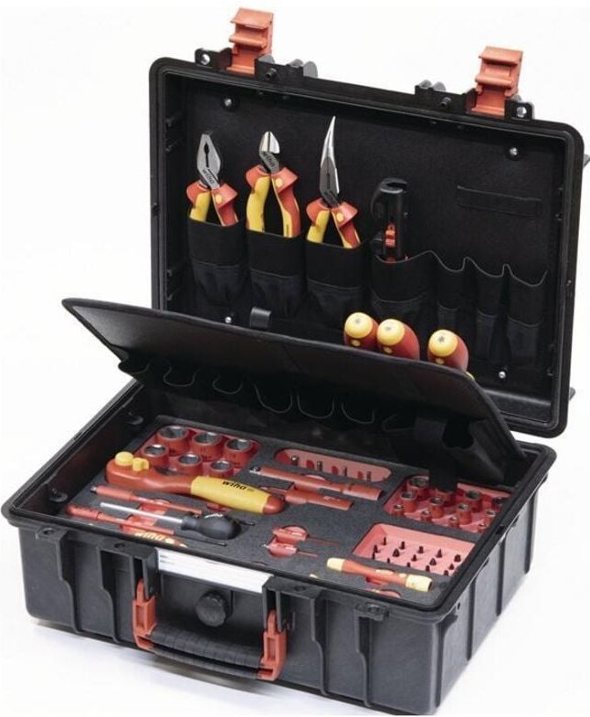 Werkzeugkiste eMobility L - 62 Teile - WIHA - 45833