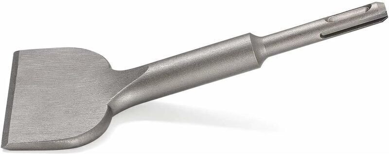 SDS PLUS Fliesenmeißel, 165 mm x 75 mm, hochwertige Expansionsserie, gebogener Meißel-Fliesenschneider für Keramik- und ...