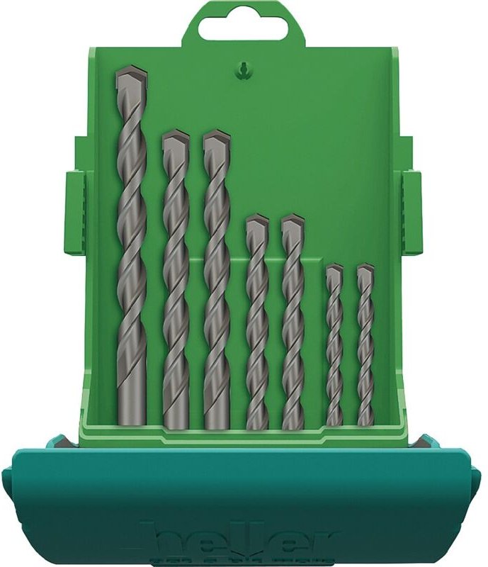 Beton-/Steinbohrersatz ProConcrete 7-teilig ø 4 / 5 / 2 x 6 / 8 / 10 / 12 mm