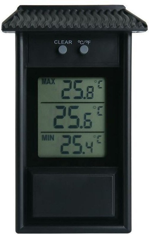 Elektronisches Außenthermometer, wasserdichtes elektronisches Thermo-Hygrometer, Kühlschrankthermometer, Größe, Temperat...
